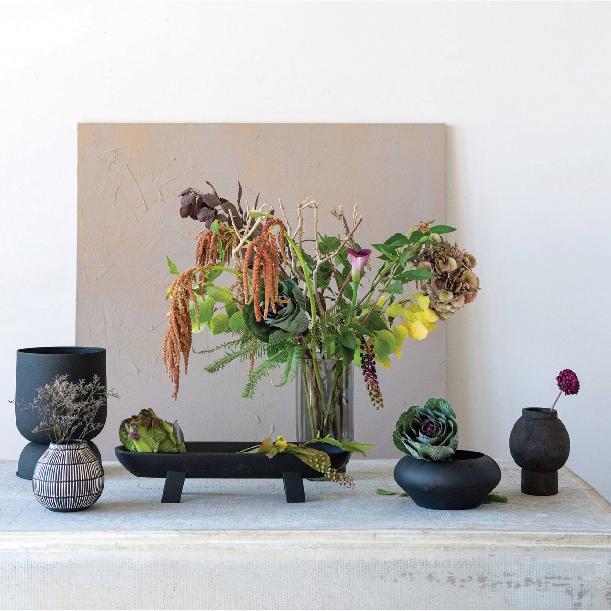 Hello Honey® 9" Black Mango Wood Bowl